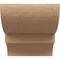 Ekena Millwork 4in. W x 4in. H x 12in. L Ridgewood Woodgrain TimberThane Rafter Tail, Primed Tan RFTUR04X04X12RIDRCPR - alternate 3